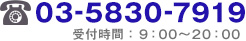 TEL:03-5830-7919
